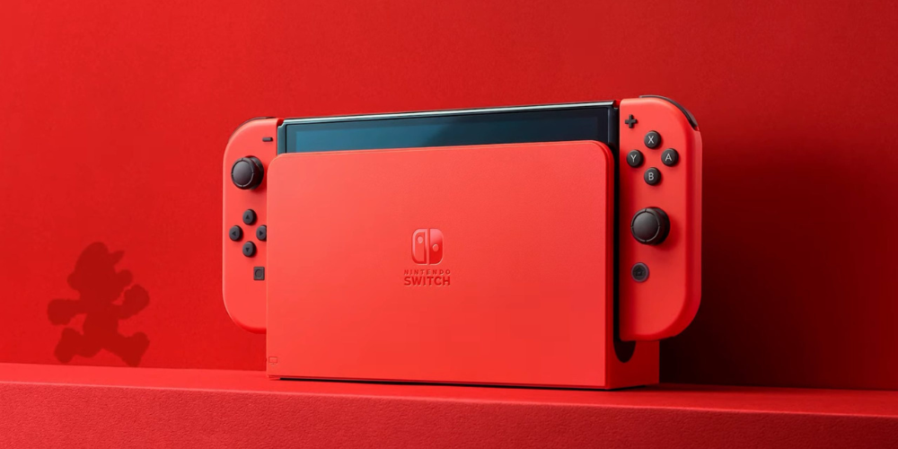 Recently released: Nintendo Switch Red OLED Version